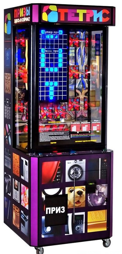 Ремонт призового автомата "Тетрис" (Tetris)
